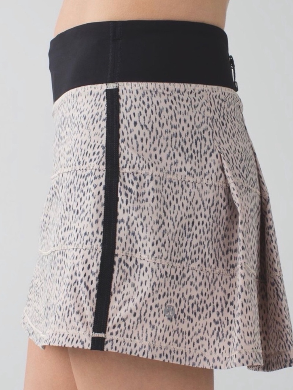 Lululemon Pace Rival II Skirt Dottie Dash Grain Size 8 - Picture 4 of 11